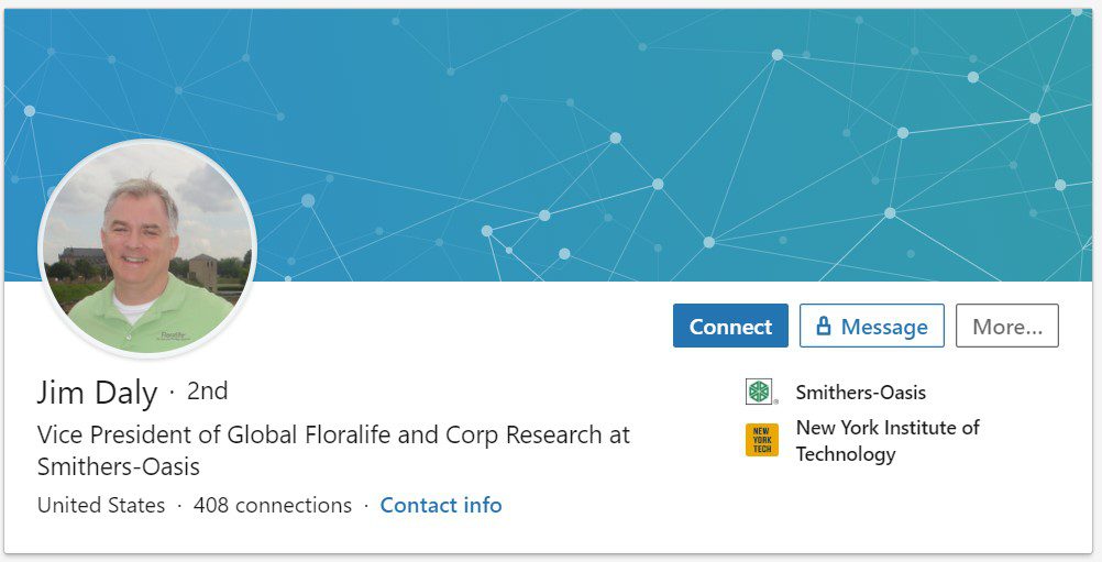 LinkedIn Profile – Jim Daly