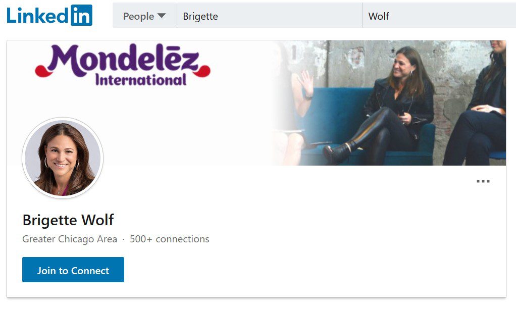 LinkedIn Profile – Brigette Wolf