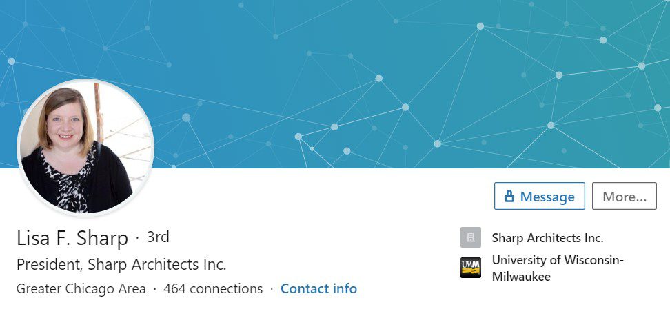 Lisa Sharp – LinkedIn Profile