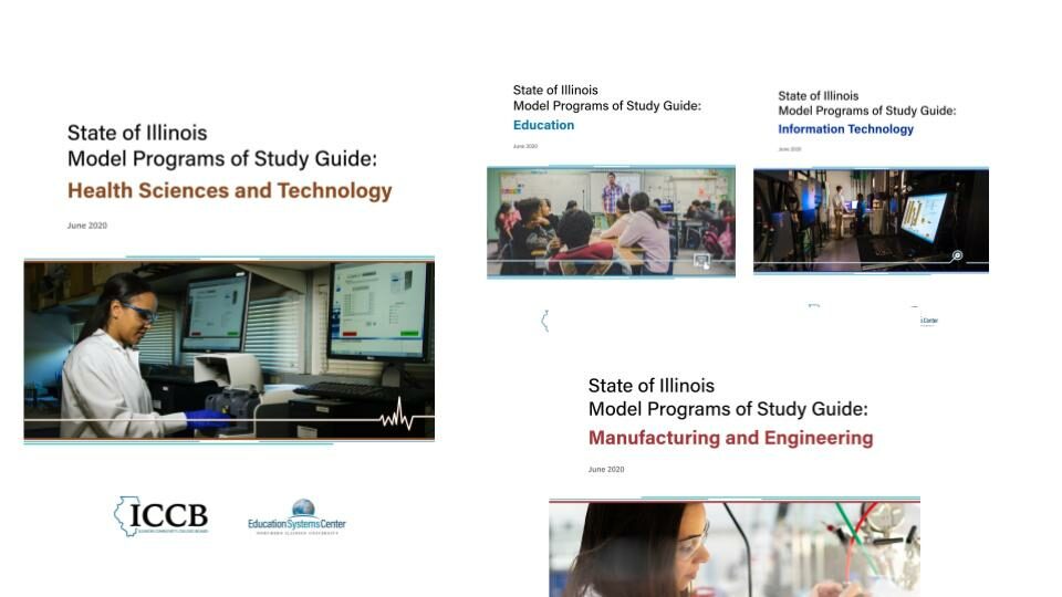 Model Programs of Study Guides Covers