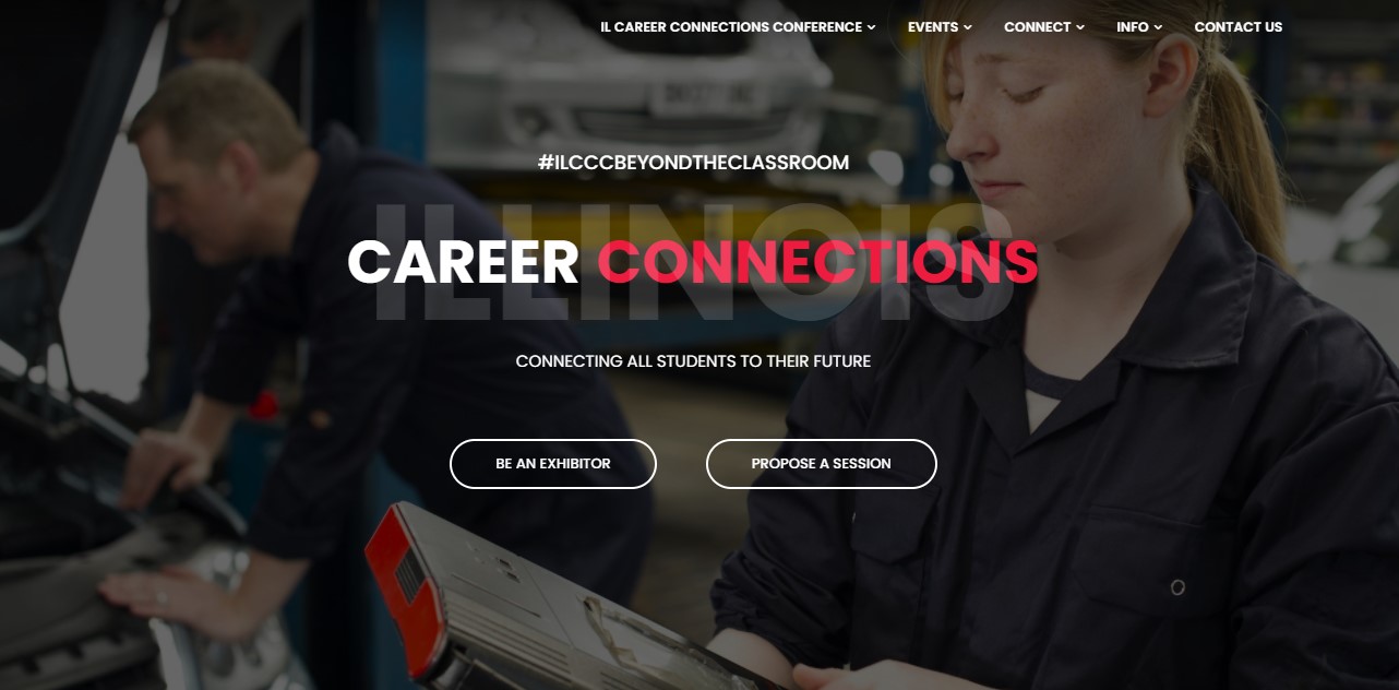 Illinois Career Connections Conference Banner Image