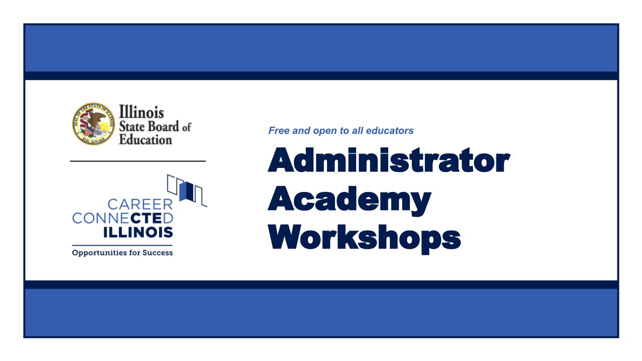 Administrator Academy Workshops Header Image